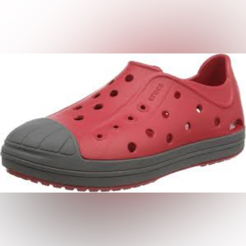 Crocs Bump It Slip On Sneakers Toddler 6 Red